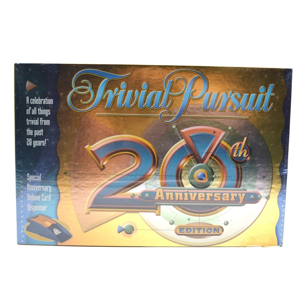 Trivial Pursuit 20th Anniversary "Millennial" Edition 1982-2002 Factory Sealed